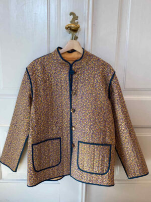 Mønstret quiltet jakke - JANNIEz Design