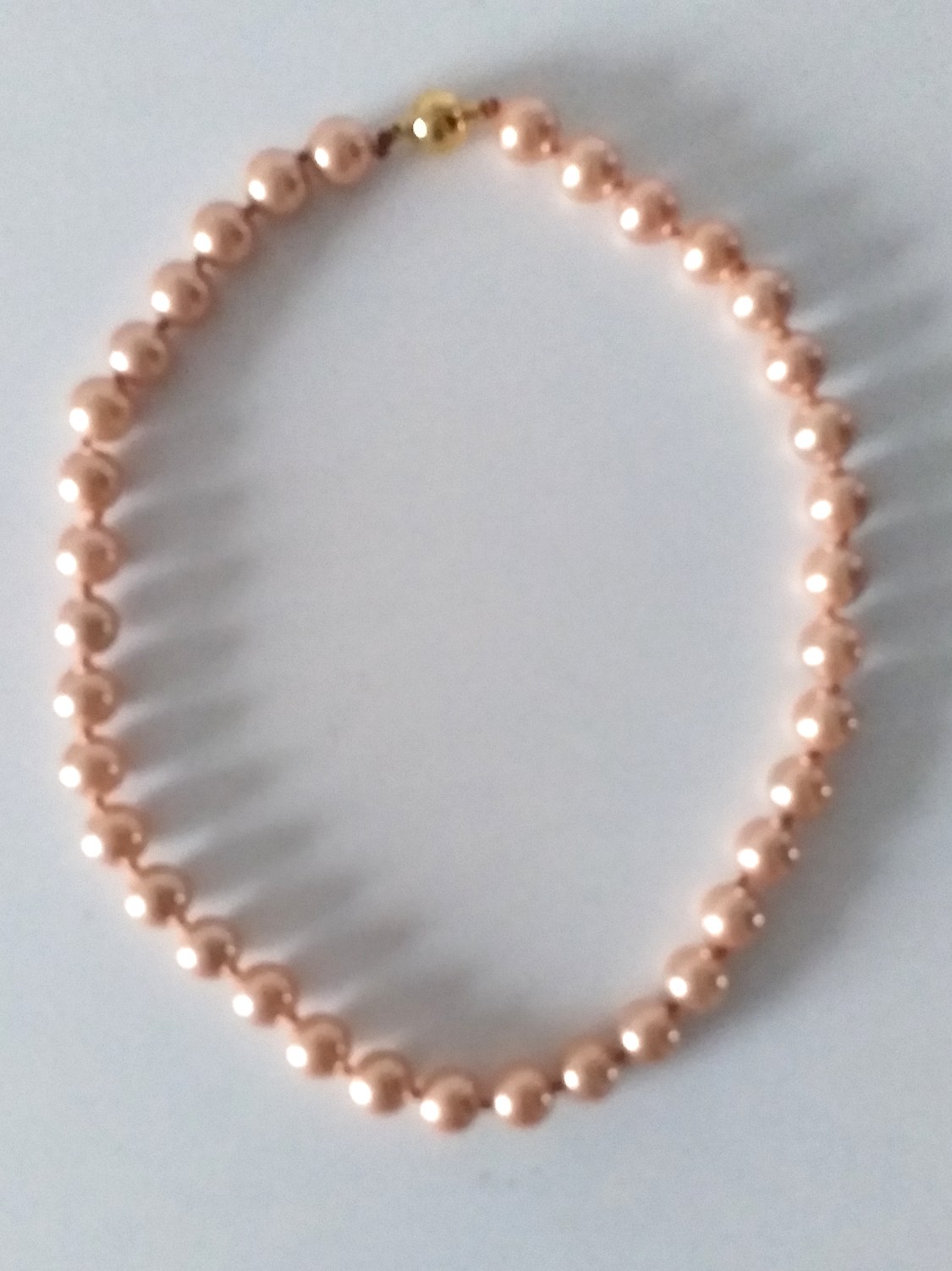 Sea Shell halskæde - gylden