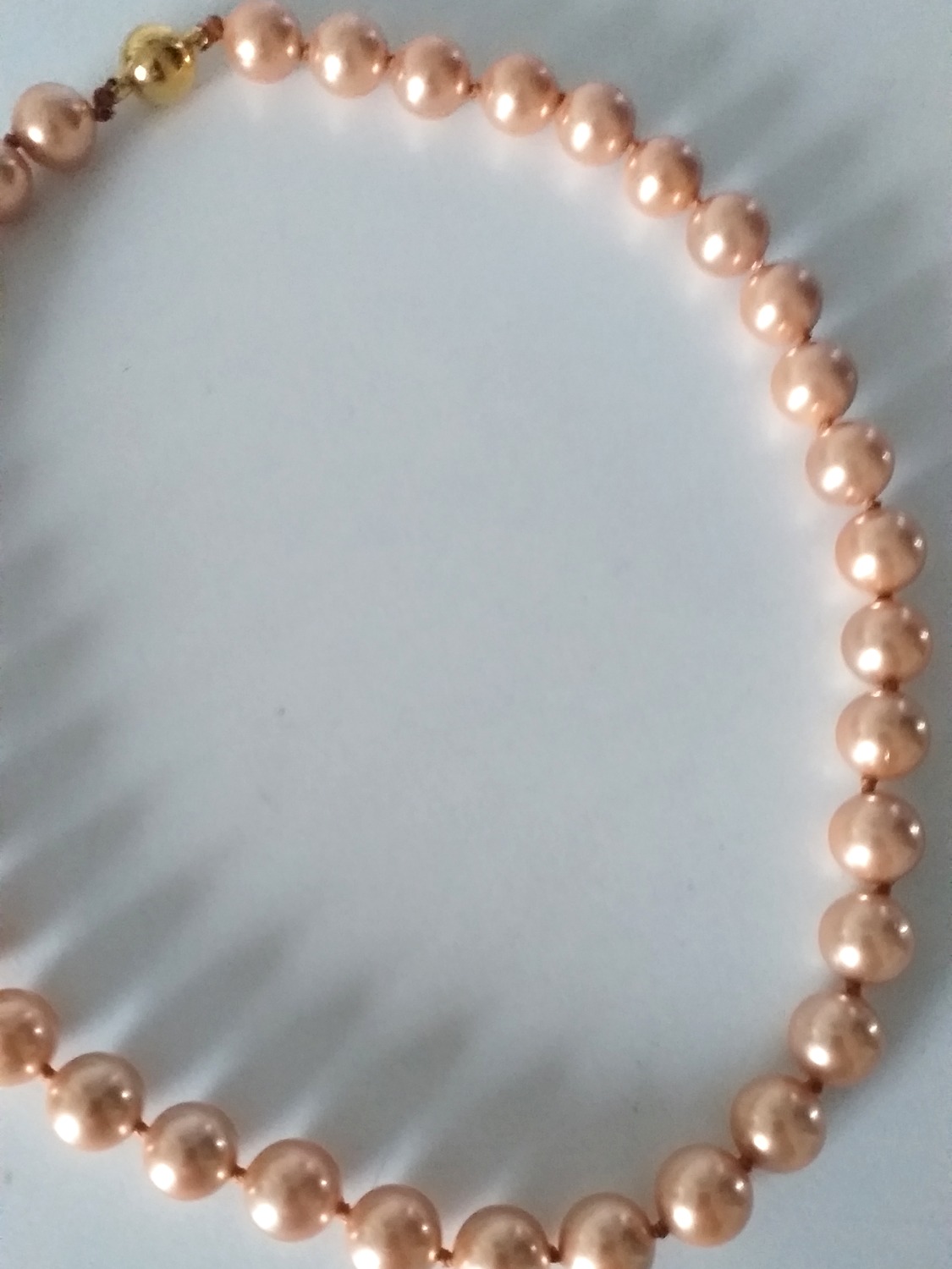 Sea Shell halskæde - gylden